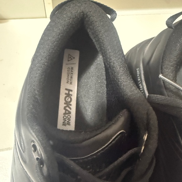 Hoka Bondi SR Men's Black Athletic Shoes in new conditions heavy duty shoes - Picture 7 of 16